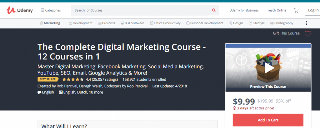 8 Best digital marketing course online in 2021